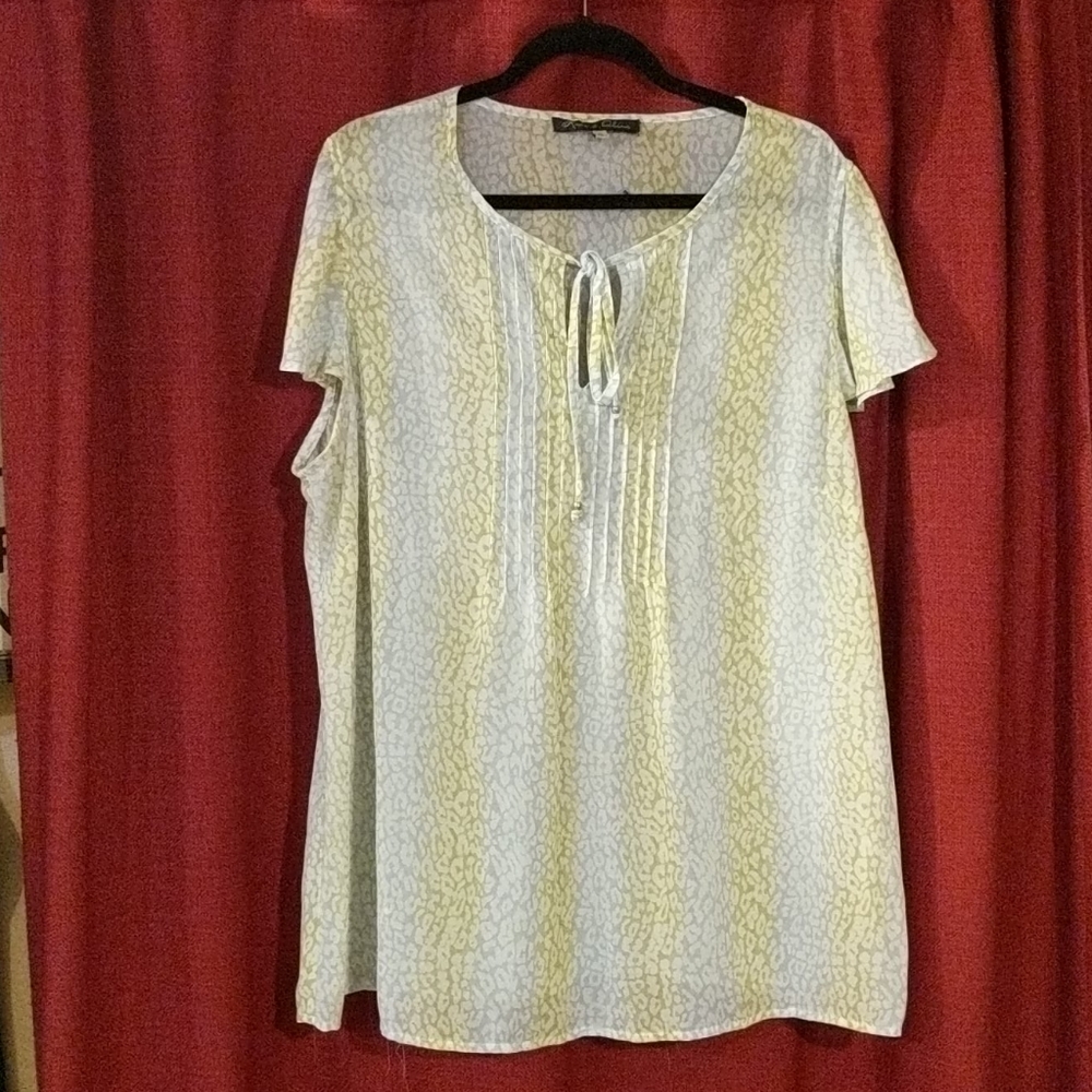 Plus size spring top. 2x